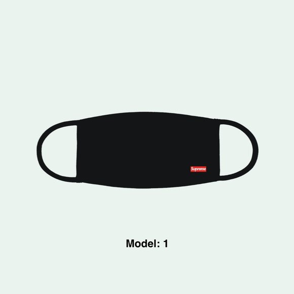 Cotton Face Mask Supreme Off White Custom - Picture 5 of 12